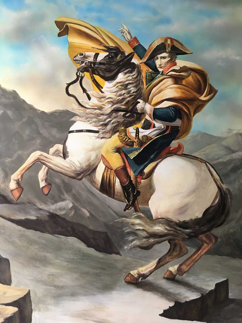 拿破仑在客厅